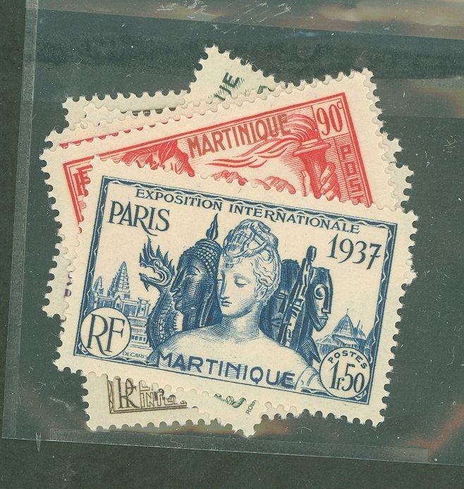 Martinique #180-185 Mint (NH) Single (Complete Set)