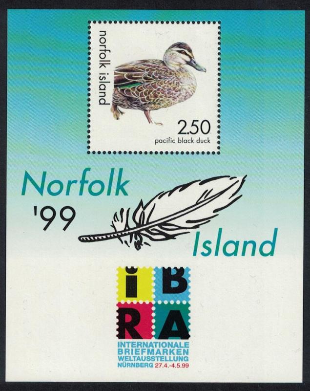 Norfolk Duck MS SG#MS698 SC#678