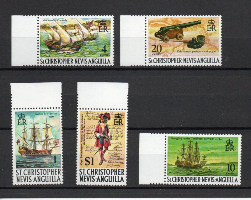 St. Kitts-Nevis 207b,210b,213b,216b,220b  MNH