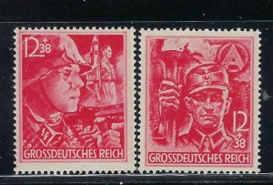 Germany B292-93 MNH 1945 set (fe6033)