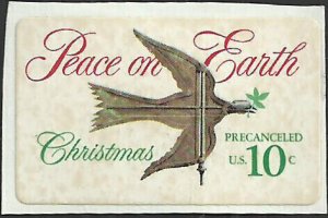 # 1552 USED CHRISTMAS DOVE AND WEATHER VANE SELF STICK