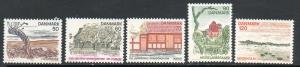 Denmark #553-7 Mint NH cv$2.90 E965