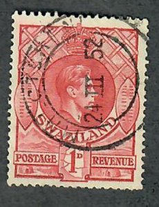 Swaziland #28 used single