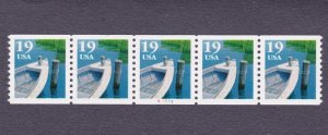 PNC5 19c Fishing Boat A1111 US 2529 MNH F-VF