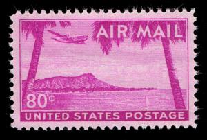 GENUINE SCOTT #C46 XF MINT OG NH PSE GRADED CERT AIR MAIL - ESTATE CLOSE-OUT