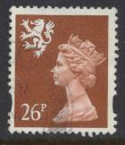 GB Scotland  SG S85 SC# SMH66 Used   Machin 26p  see details