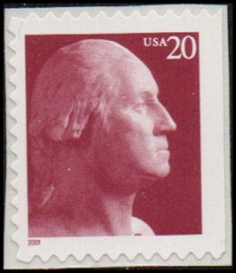 United States 3482 - Mint-NH - 20c George Washington (2001) (cv $0.55)