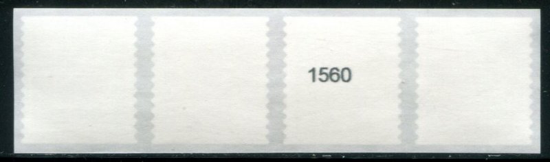 5811a US (25c) Bridges SA spaced coil, MNH strip/4 w/back #