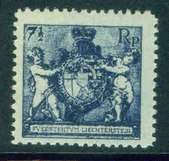 LIECHTENSTEIN Scott 58 CV $6.75