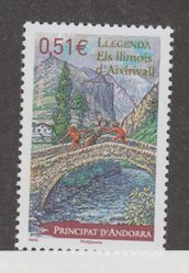 Andorra - French Scott #650 Stamp  - Mint NH Single