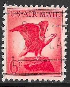 USA C67: 6c Eagle, single, used, VF