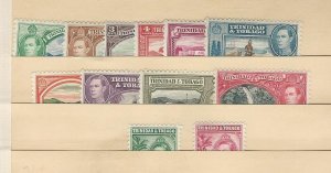 Trinidad & Tobago, Postage Stamp, #50//61 (12 DIfferent) MInt NH, 1938-41 (p)