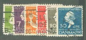 Denmark 246-251 Used VF 