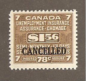 Canada Revenue #FU26 Mint NH SPECIMEN Van Dam CV $112.50