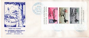 Haiti 1961 Sc CB 34a Souvenir Sheet FDC-1