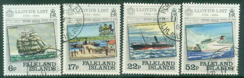 Falkland Is 1984 Lloyd's List FU lot77811