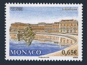 Monaco 2510,MNH. WIPA 2008 International PhilEXPO. Schonbrunn Palace,Vienna.2008