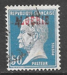 Algeria 22: 5c Overprint, used, F-VF