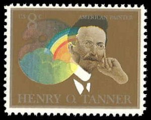 PCBstamps   US  #1486 8c Arts - Henry Tanner, MNH, (4)