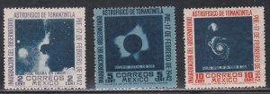 Mexico # 774-777, Solar Eclipse, Mint Hinged, 1/3 Cat.