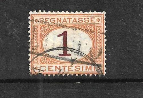 ITALY 1870-25  1c   POSTAGE DUE  FU  SG D22 