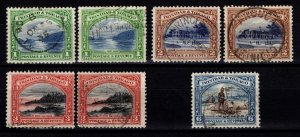 Trinidad & Tobago 1935-37 George V Designs, Part Set incl. perf. var. [Used]