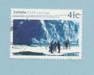 Australia 1990 Scott 1182 used - USSR Antarctic cooperation 