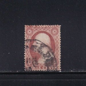 25 F-VF used neat light cancel with nice color scv $ 180 ! see pic !