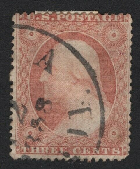 United States USED Scott Number 26 VF #2   - BARNEYS
