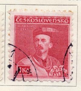 Czechoslovakia 1932 Early Issue Fine Used 1k. 086422