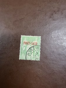 Stamps Port Said Scott #5 used