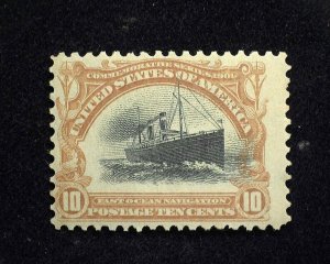 HS&C: Scott #299 10 Cent Pan American Mint F NH US Stamp