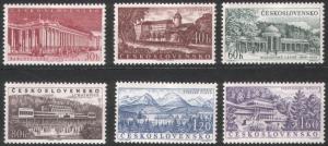 Czechoslovakia 1958 Sc#862-867 MNH