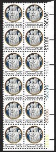 US 1768 - MNH Plate Block of 12 - 15¢ stamps. Plate # 38731-36.  FREE SHIPPING!