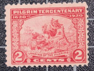Scott 549 - 2 Cents Pilgrim Tercentenary - MNH - SCV - $14.00