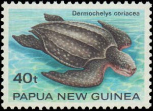 Papau New Guinea #592-597, Complete Set(6), 1984, Turtles, Never Hinged