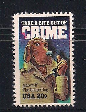 U.S. Sc# 2012 McGruff, Crime Dog MNH