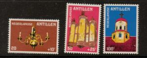 NETHERLANDS ANTILLES SG714/6 1980 210th ANNIV OF FORT CHURCH MNH