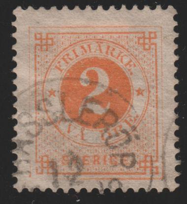 Sweden 40 Numeral of Value 1891