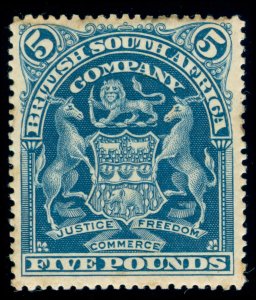 MOMEN: RHODESIA SG #92 1901 MINT OG H