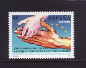 Spain 2752 Set MNH Hands