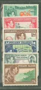 Pitcairn Islands #1/3-5/7-8