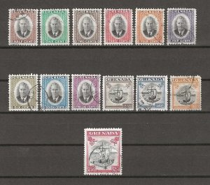 GRENADA 1951 SG 172/84 USED Cat £19