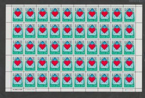 U.S. Scott Scott #2618 Love Letter Stamp - Mint NH Sheet