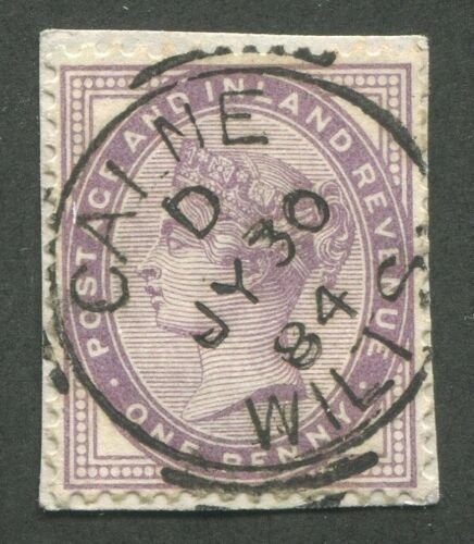 GREAT BRITAIN SQUARED CIRCLE CANCEL CALNE/WILTS