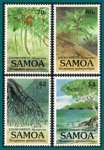 Samoa 1998 Mangroves, MNH #952-955,SG1023-SG1026