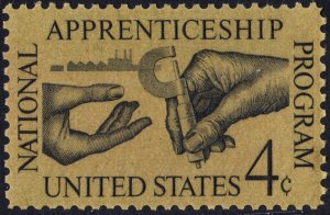 SC#1201 4¢ Apprenticeship Program (1962) MNH
