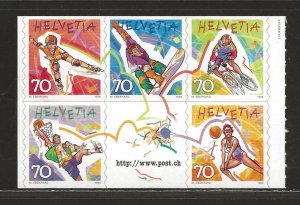 SWITZERLAND SC# 1034a FVF/MNH