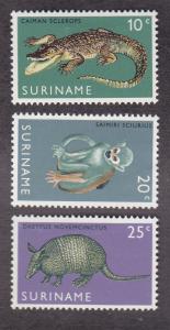 Suriname Scott #362-364 MH