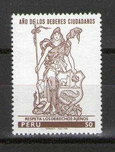 Peru 722 MNH